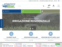 Tablet Screenshot of irrigazioneonline.com